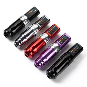 Tattoo Machine Flux Tatoo Machine Tattoo Pen Wireless Battery 3.5mm 4mm Stroke Make Up Tatto Device Tatoeagemachines Pens Makeup Instruments 230713