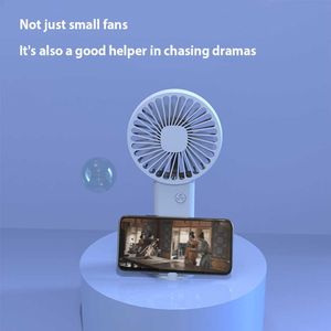 Electric Fans USB Mini Handheld Fan Ultra-quiet Portable Student Office Outdoor Travel Speed Small Cooling Fans Usb Fan Neck Cooler