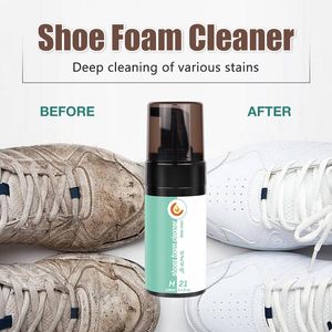 Andra hushållsorganisationer Sko renare fläckar smuts borttagning sneaker canvas dekontaminering vit skum rengöring spray jbxpcs h21 230714