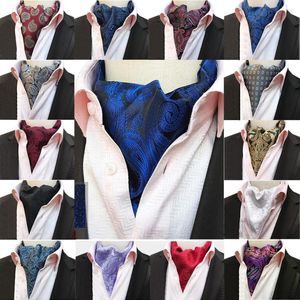 Bow Ties Men Classic Flowers Paisley Cravat Ascot Wedding Party Business Slips BWTHZ0307