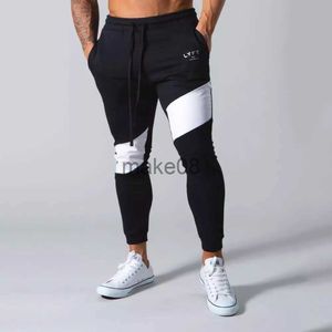 Herrbyxor jpuk herr jogging byxor fitness män sportkläder träning casual bottnar mager sweatpants byxor gym jogger spår byxor j230714