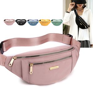 Waist Bags Fashion Luxury Women Men Bag Moblie Phone Zipper Pouch Packs Mobile Hip Bum Waterproof Funny Banana 230713