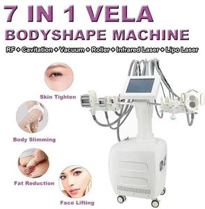 2023 Vertical V10 Vela Vacuum Rf Infrared Roller Slimming Skin Tightening Machine slimming Cavitation Vacuum RF BIO cooling pads body shape Weight Loss Machine