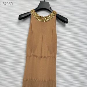 Casual Dresses AL40940 High Quality Fashion Women 2023 Lady Dress Luxury European Design Party Style