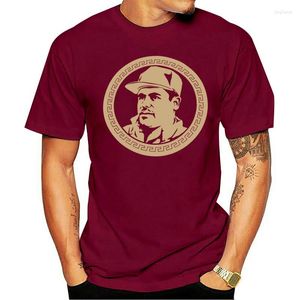 Męskie koszulki T-Koszulka El Chapo Guzman Warency Funny T-Shirt Nowators Tshirt Women Women