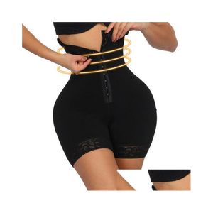 Taille Bauch Shaper Hexin Breasted Spitze Butt Lifter Hohe Trainer Körper Shapewear Frauen Fajas Abnehmen Unterwäsche Steuer Höschen Drop Dh1Vl