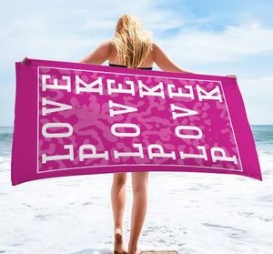 Microfiber Digital Printing Quick-Torking Beach Handduk badrum badhanddukfabrik direkt leverans