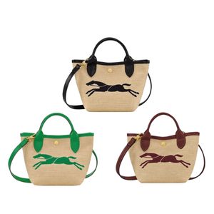 longchamp tote le replay bolsa de verão praia bolsa masculina de alta qualidade bolsa de mão de luxo crossbody bolsa feminina ráfias bolsas de grife mini palha lona bolsa de ombro bolsa de viagem de fim de semana