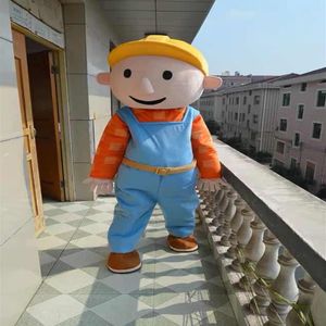 Bob The Builder Dorosła Fancy Dress Mascot Costume 254z