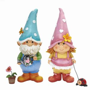 Садовые украшения сад друг Gnome Outdoor Garden Friend gnom