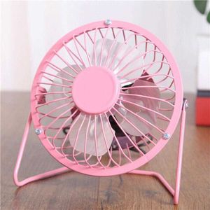 Electric Fans 4 Inch Metal Usb Mini Fan Portable 360 Degree Adjustable Cooling Fan Table Fan Desk Fan Mini Personal Fan for Home Office