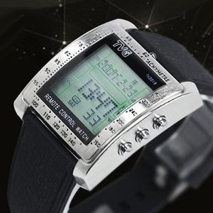 TVGファッションスポーツウォッチメンズリードデジタルウォッチ多機能電子腕時計