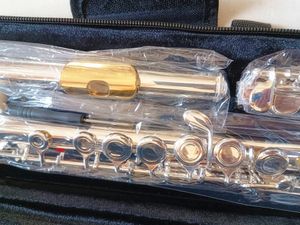 Top Japan Flute YFL212SL 16 Hole z kluczem srebrnym fletu flute C Key Biała miedziana flauta instrumenty muzyczne
