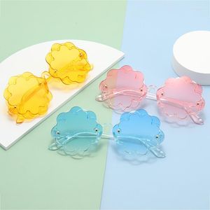 Solglasögon Summer Children's Love Lace Kids Round Outdoor Eyewear Boy Girls Toddler Lovely Baby Sun Glasses UV400