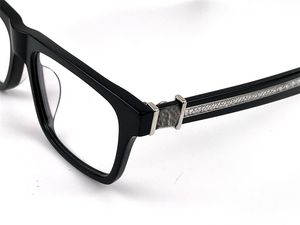óculos de sol masculinos vintage armação quadrada design CHR óculos prescrição estilo steampunk masculino lentes transparentes óculos de proteção transparente