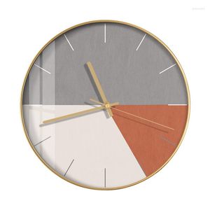 Duvar saatleri modern minimalist oturma odası dekoratif saat ev moda kişiliği ve yaratıcılık İskandinav