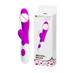 Vibradores Pretty Love 30 Speed Dildo Rabbit G Spot Vibrator Sex Toys for Woman Products Erotic Clitoris Estimulator 230714