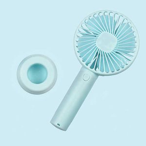 Electric Fans Handheld Personal Mini Fan USB Rechargeable Portable Fan Cooler With Strap Adjustable Speed For Office Outdoor Travel