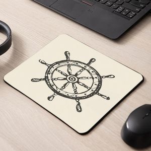 Practical Desk Mouse Pad Rubber Mouse Pad Soft Cruise Ship Mouse Cushion Wrist Rest Washable