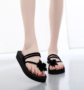 GAI Women Slippers Outdoor Light Weight Cool Shoes Ladies Flat Flip-flop Black Non-slip Basic Home Sandals Chaussures Femme 230713