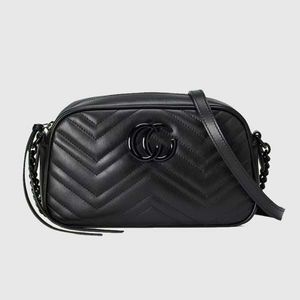 Mulheres bolsas de ombro Marmont bolsas de couro Cadeir Cosmético Mensageiro Compras Bolsa de ombro Tolas de ombro Lady Carteira embreagem Pretty crossbody Bag HdMags2023