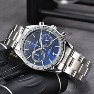 Omeg Wrist Watches for Men 2023 Mens Watches All Dial Work Quartz Watch High Quality Top Luxury Brand Chronograph Clock watch Stainless steel watch band Men Fashion 02