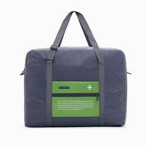 Borse portaoggetti Borsa pieghevole in poliestere di grande capacità Abbigliamento impermeabile Borse da viaggio unisex Organizzatore di imballaggio Vt1597 Drop Deliv Dhej3