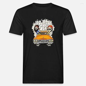 Camisetas Masculinas Camisa Para Homens Moda Verão Manga Curta Cheech Chong Up In Smoke 420 Puff Pass Movie Tops Soltos Homens Mulheres