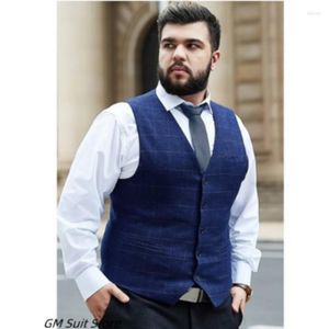 Men's Vests Suit Vest Slim Fit Korean Version Formal Business And Leisure Waistcoat For Groomsmen Party Veste Homme