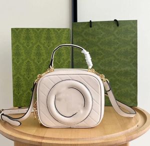 Blondie Series handväska uppgraderad kameraväska med bärbar crossbody bär kapacitet märke på väska mode kvinnliga designer handväskor crossbody väskor axelväska 744434