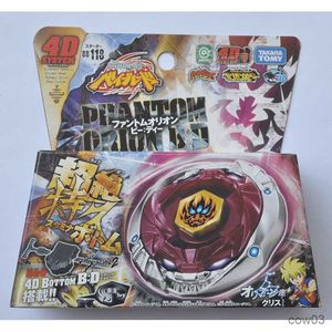 4d Beyblades Takara Tomy Beyblade Metal Battle Fusion Top BB118 Phantom Orion B D 4D med lätt launcher R230714