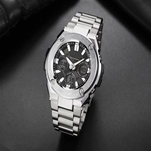 Casual Men's Quartz Digital W300 Titta på Alloy Dial High Quality Alla funktioner kan drivas 189