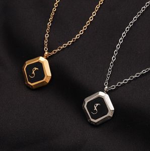 Famous Women Candy Color Pendant Necklaces Brand Letter Designer Gold Plating Necklace Link Chains Clavicular Chain Fashion Jewelry