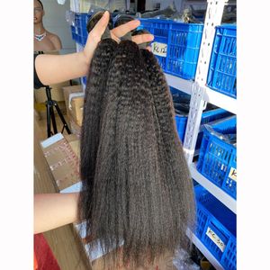 （3バンドル取引）11a豪華なバージンヘアシルク未加工されていない人間の髪の拡張ペルーインディアンマレーシアのカンボジルブラジルの変態ストレートヘアバンドル