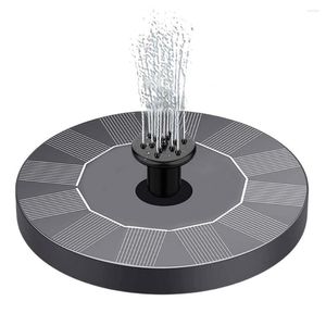 Garden Decorations 1 Set Eco-friendly High-power Add Bird Bath Pond Solar Powered Fountain Household Supplies