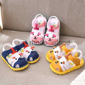 Athletic Outdoor Summer Sandals Baby Shoes Girl For Toddlers Children's Flat Slippers Casual Kids Sandals Beach Spädbarn Nyfödda First Walkers Boy X0714