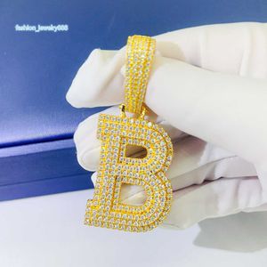 Подвесные ожерелья ins mosan diamond witter hip hop penden