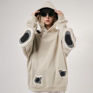 Erkek Hoodies 2023 Sonbahar/Kış Ürünü Orijinal Çift Moda Marka Ağır Hizmet Peluş Kapşama Kaplama Retro Amerikan Gevşek Kazak Erkekler