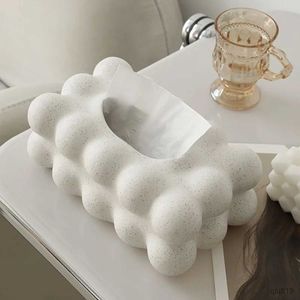 Tissue Boxes Napkins Creative Tissue Box Holder Korean Nordic Style 5 balls Marshmallows Tissue Boxes Case for Living Room Decoration Korean Decor R230714