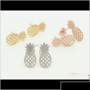 Stud Jewelryfashion Pino Orecchini Personalità Fruit Hand Dl Surface Wholesale Ps1846 Drop Delivery Gmxry Jewelry Dhisw