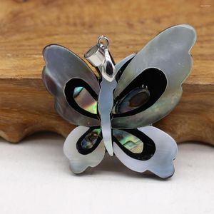 Pendant Necklaces Necklace Natural Shell The Mother Of Pearl Butterfly-Shaped For Jewelry Making DIY Clothes Accessory