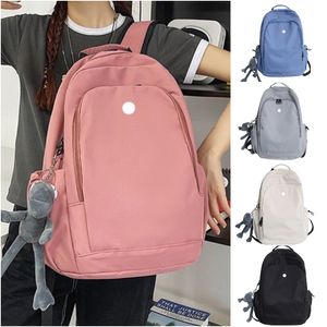LL-127 Students School Bag Women Bags Laptop Backpacks Gym Outdoor Sports Shoulder Pack Travel Casual Knapsack Packsack Rucksack Backpack