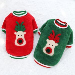 Dog Apparel Christmas Clothes Cartoon Pet Hoodie For Small Medium Dogs Vest Shirt Year Puppy Costume Chihuahua Jacket