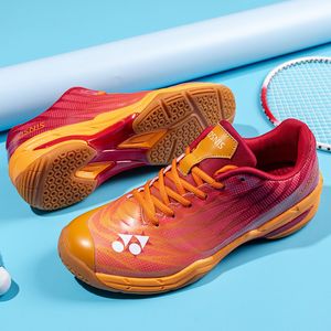 Sapatos sociais de alta qualidade amortecimento unissex tênis de badminton respirável masculino tênis leve antiderrapante tênis feminino tamanho grande 35-46 230714