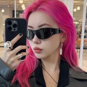 Solglasögon dytymj punk katt ögonkvinna cyklar y2k glas män cool street trend lunette de soleil femme