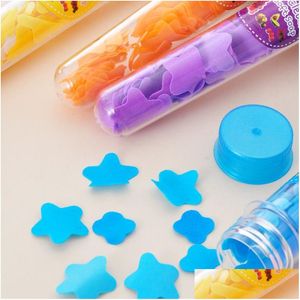 SOAPS PORTABLE Tvätt Hands Flower Hand Soap Sanitizer Travel Test Tube Packing Paper Garten Children 0 98Y WW Drop Delivery Home Gar Dhogt