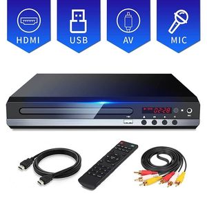 DVD VCD Player Highdefination 1080P Home Box For TV All Region Free CDDiscs AVOutput Builtin MICport 230727