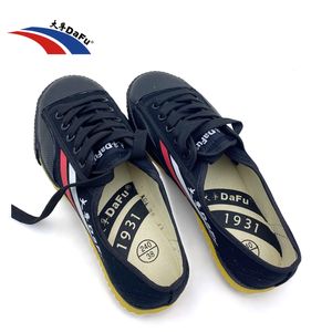 Dress Shoes DaFu Original Parkour Shoes Kungfu Sneakers Martial Arts Shaolin Taichi Taekwondo Wushu Soft Comfortable Men Women 230714