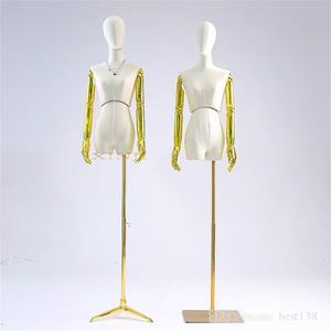 Fshion Style Golden Hand Mannequin Fbric Modello Siliver Hand Manikin In Vendita