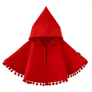 Primavera Autunno Infantile Poncho con cappuccio Ponticelli mantello Cotone Bambino Capo Bambini Cardigan Vestiti Neonata Mantello Natale Outerwea311e